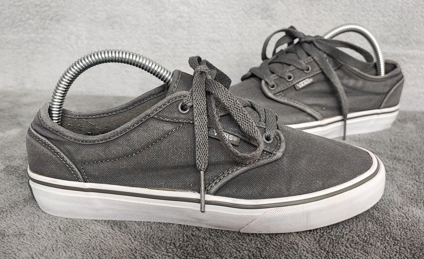 Vintage Vans Authentic Mixed Tone Classic Low Skate Trainers Shoes Women UK 4