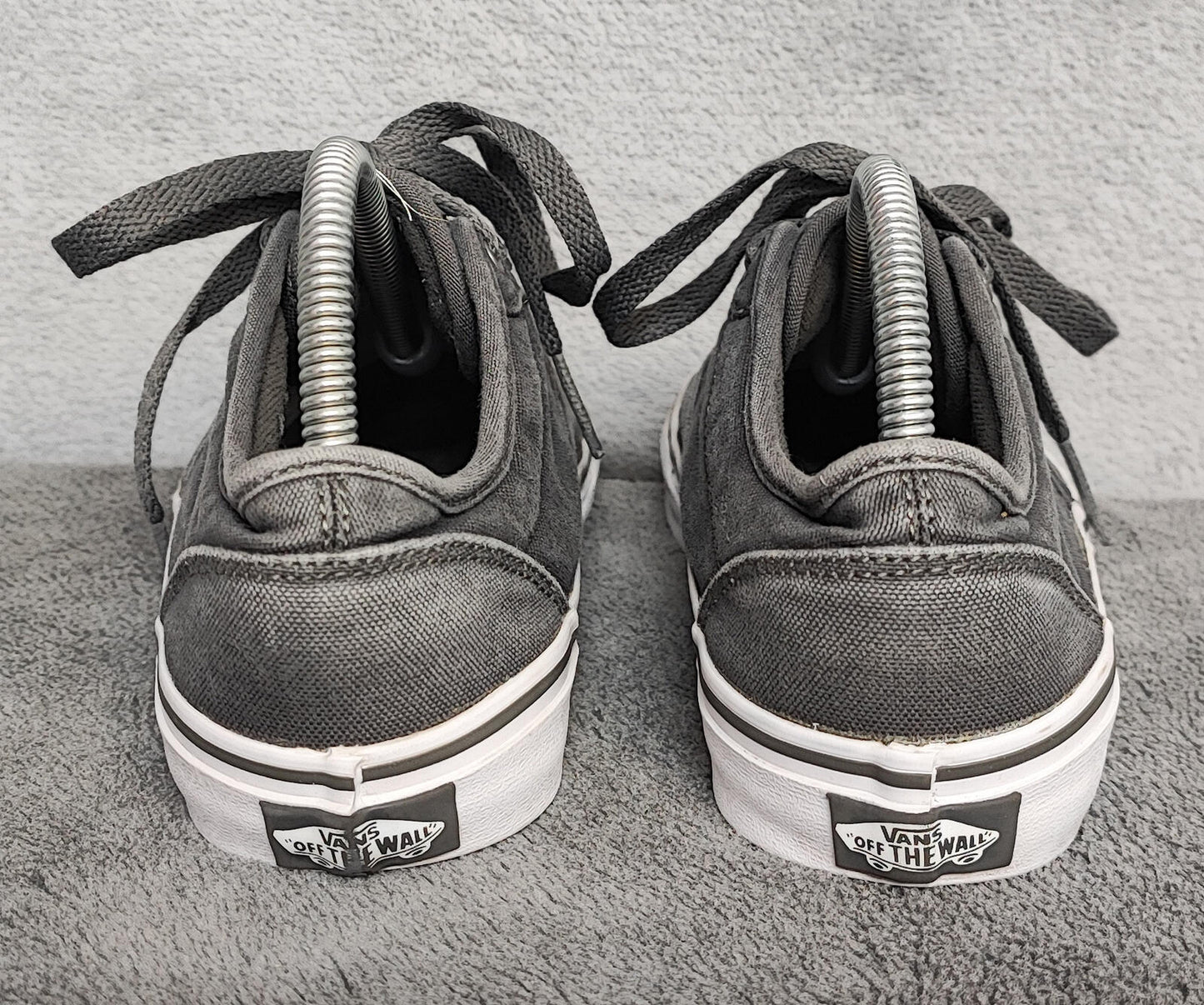 Vintage Vans Authentic Mixed Tone Classic Low Skate Trainers Shoes Women UK 4