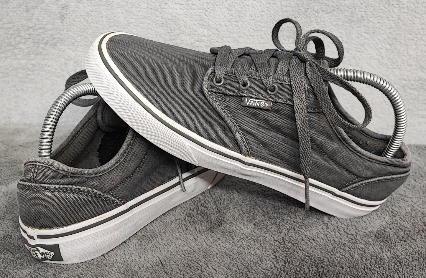 Vintage Vans Authentic Mixed Tone Classic Low Skate Trainers Shoes Women UK 4
