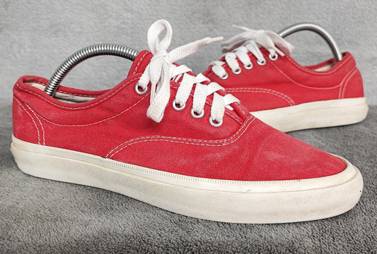 Vintage Converse All Star Chuck Taylor Red Trainers Shoes Women Size UK 6 6.5