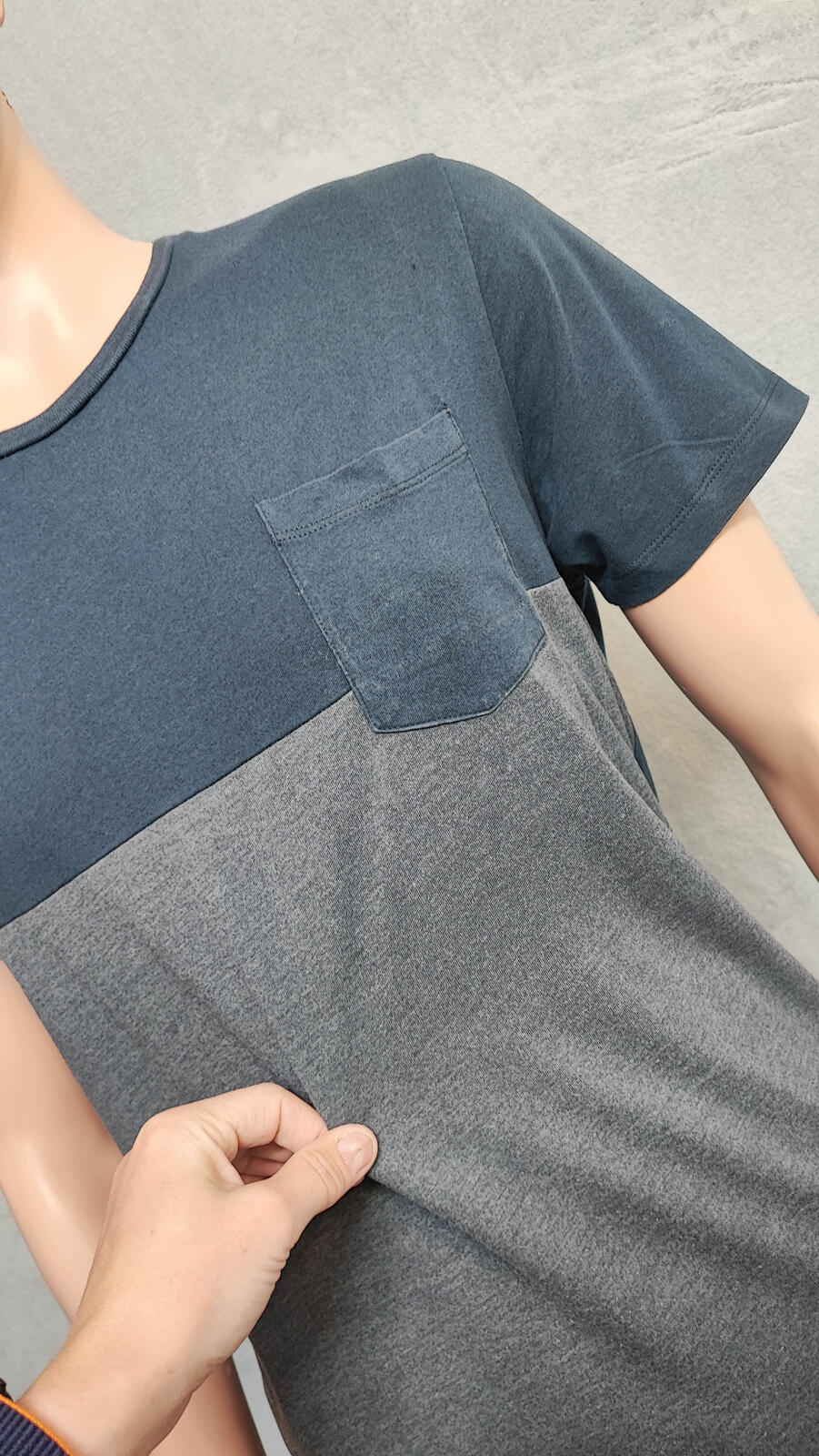 Vintage Jack & Jones Graphic T-Shirt Grey Blue Retro Y2K Men's Size Medium M
