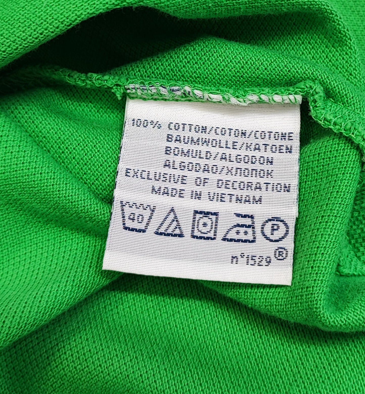 Vintage Polo Ralph Lauren Embroidered Pony Polo Shirt Green Retro 90s Men Size M