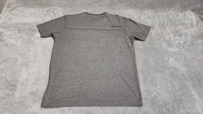 Vintage Henleys DLX Project Graphic T-Shirt Grey Retro Y2K Men's Size Medium M