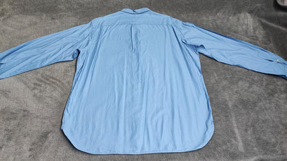 Vintage Polo Ralph Lauren Yarmouth Long Sleeve Shirt Classic Blue Men's Size XXL