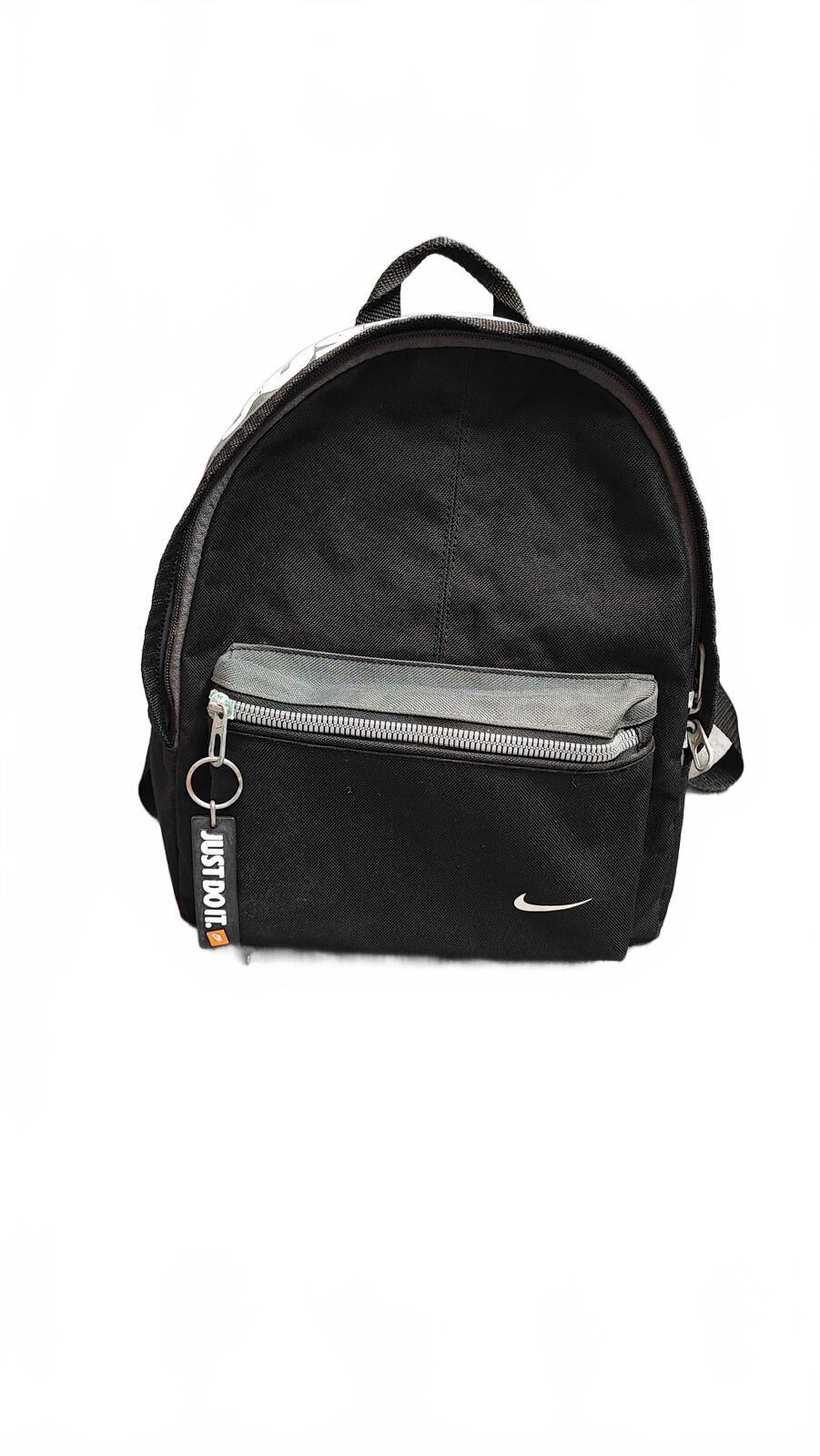 Vintage Nike Just Do It Mini Backpack Black Retro Rucksack Kids Adult Small Bag