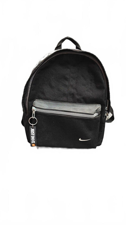 Vintage Nike Just Do It Mini Backpack Black Retro Rucksack Kids Adult Small Bag