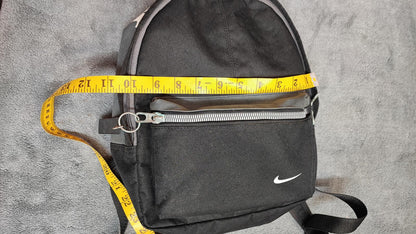 Vintage Nike Just Do It Mini Backpack Black Retro Rucksack Kids Adult Small Bag