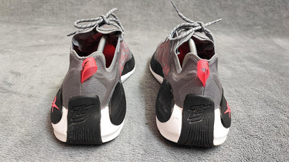 Vintage Reebok Zig Kinetica Grey Red Athletic Trainers Shoes Men Size UK 8 EU 42