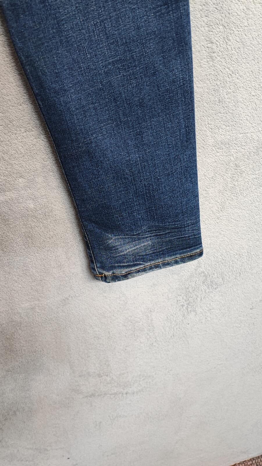 Vintage Jack & Jones Glenn Slim Fit Dark Wash Jeans Y2K Indie Streetwear Men's W31 L32