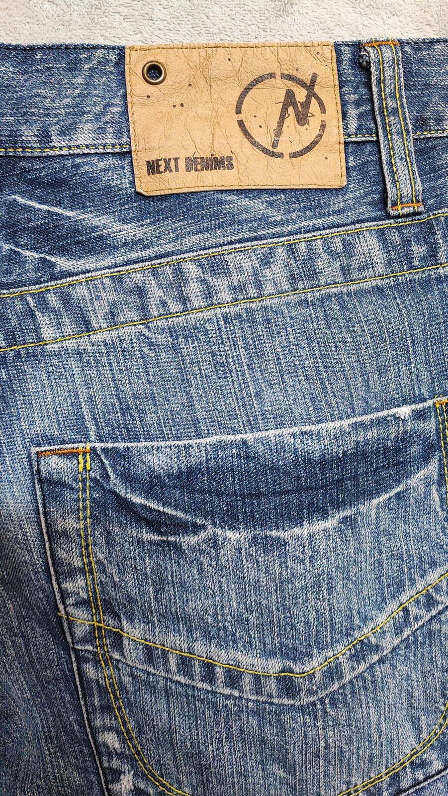 Vintage Next Denims Blue Faded Bootcut Jeans Y2K Indie Skater Men's W33 L30