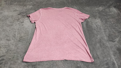 Vintage Firetrap Graphic T-Shirt Pink Retro 90s Streetwear Men's Size Medium M
