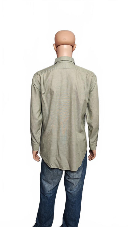 Vintage Polo Ralph Lauren Philip Long Sleeve Shirt Sage Green Men's Size XL