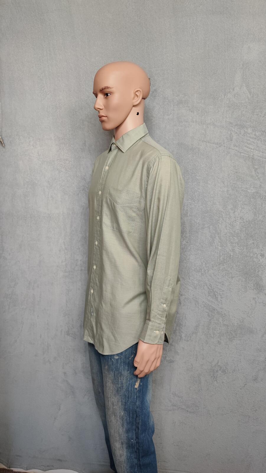 Vintage Polo Ralph Lauren Philip Long Sleeve Shirt Sage Green Men's Size XL