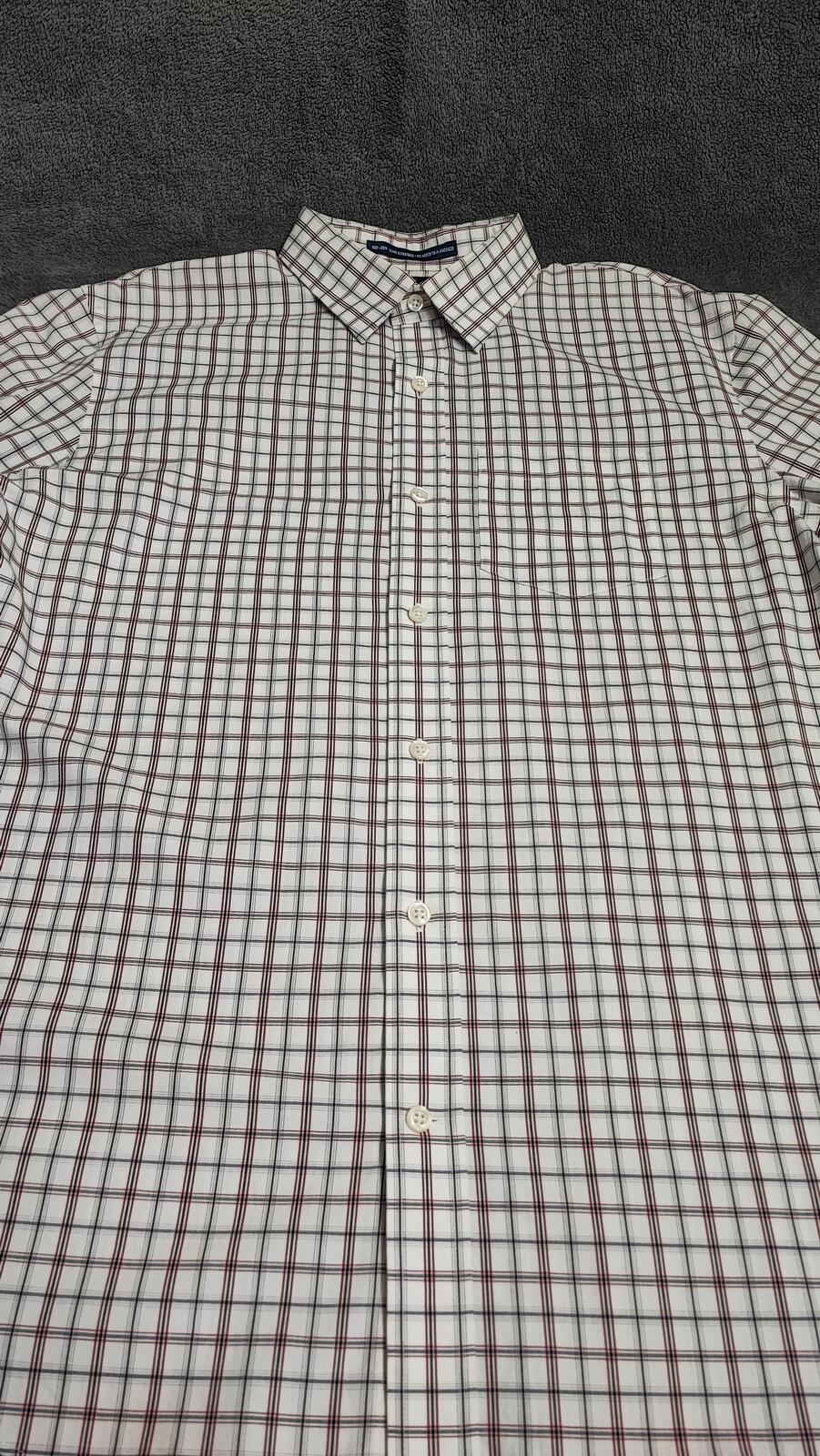 Vintage Old Navy Checked Long Sleeve Plaid Grunge Shirt Red Men Size Large