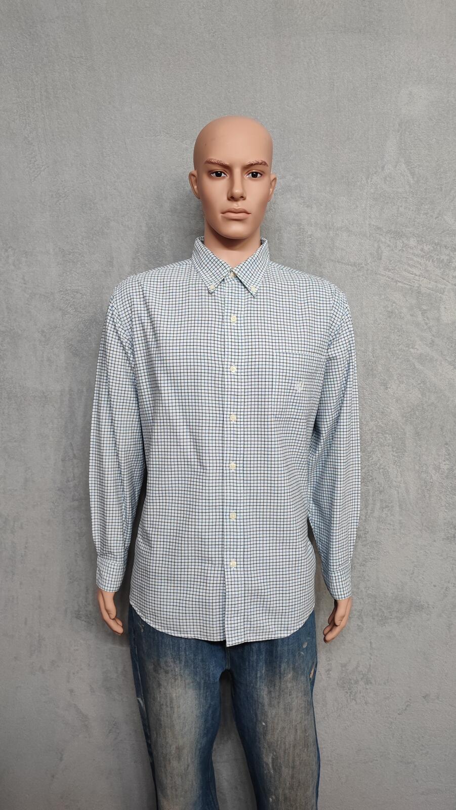 Vintage Chaps Checked Long Sleeve Casual Preppy Plaid Shirt Men's Size XXL