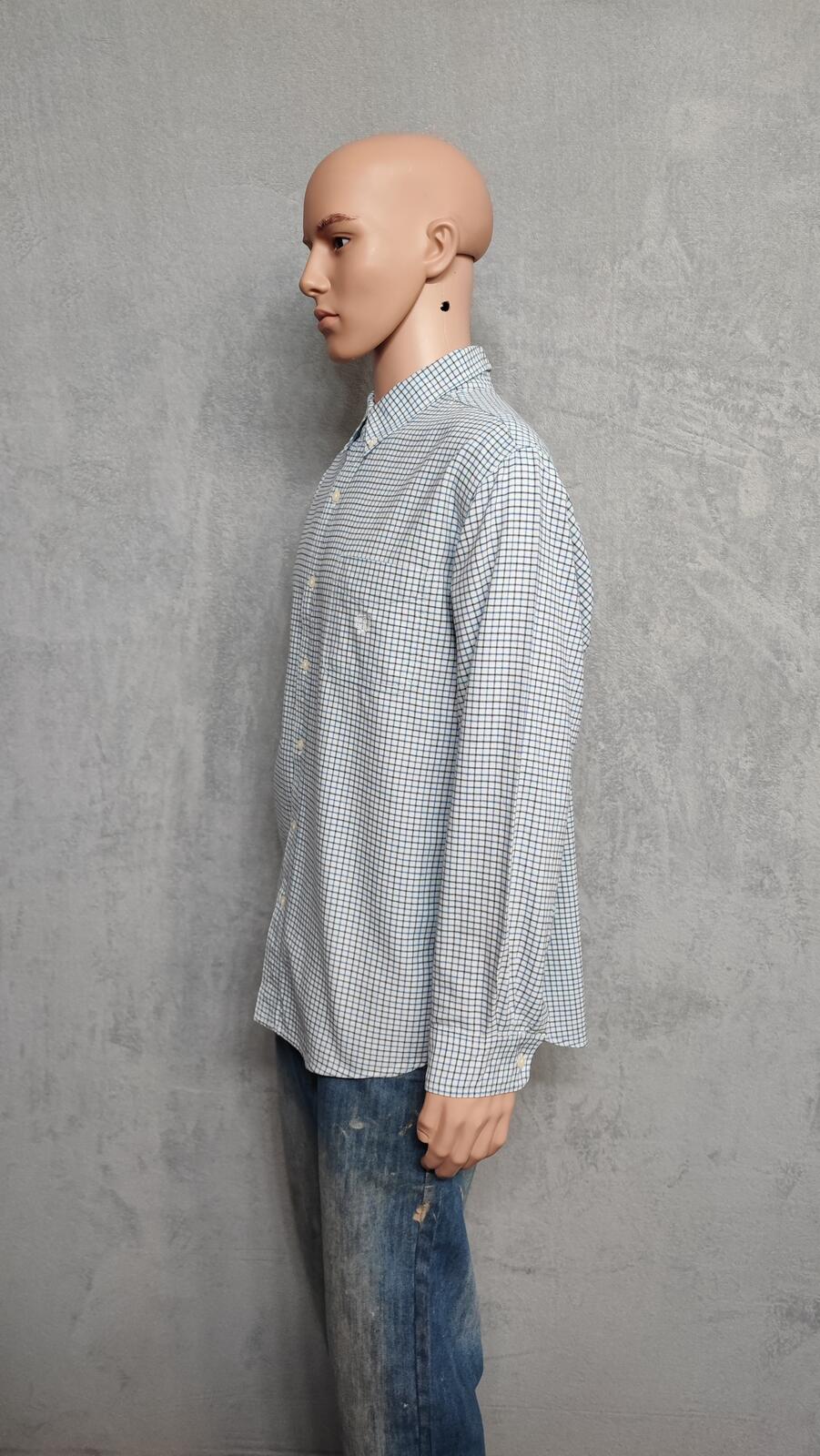 Vintage Chaps Checked Long Sleeve Casual Preppy Plaid Shirt Men's Size XXL