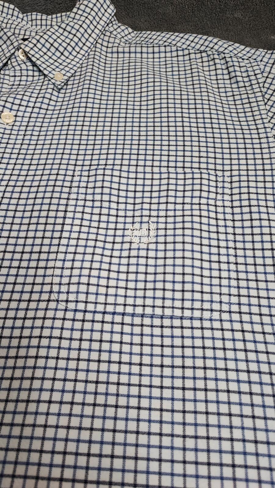 Vintage Chaps Checked Long Sleeve Casual Preppy Plaid Shirt Men's Size XXL