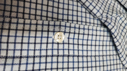Vintage Chaps Checked Long Sleeve Casual Preppy Plaid Shirt Men's Size XXL