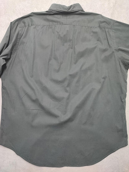 Vintage Polo Ralph Lauren Lowell Plain Long Sleeve Shirt Black Men's Size XXXL