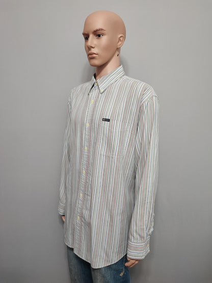 Vintage Chaps Checked Long Sleeve Shirt Multicolour Men's Size XXL