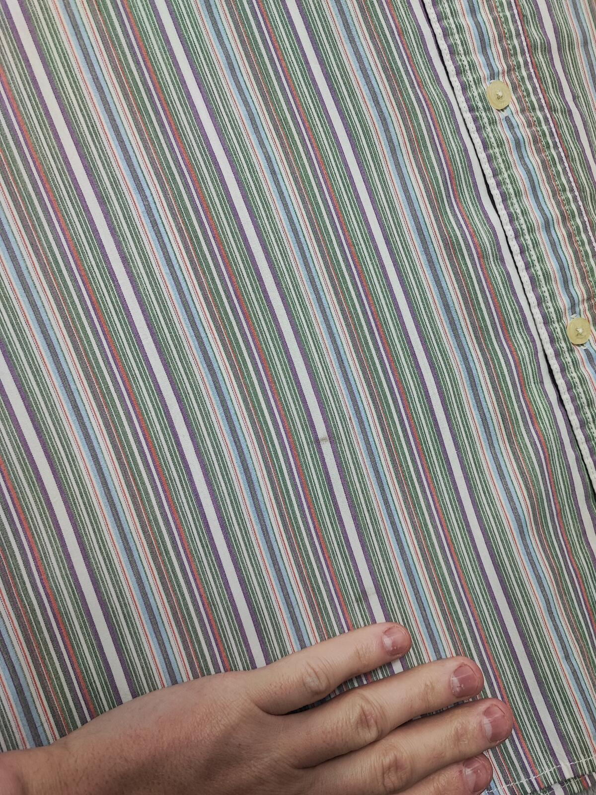 Vintage Chaps Checked Long Sleeve Shirt Multicolour Men's Size XXL