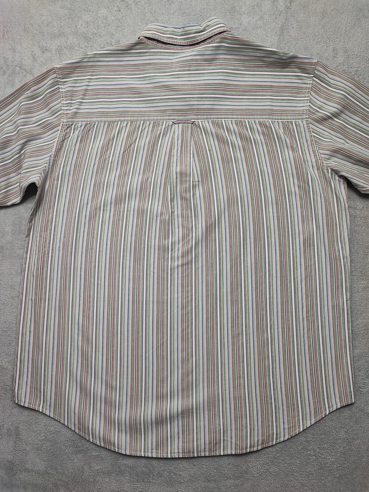 Vintage Chaps Checked Long Sleeve Shirt Multicolour Men's Size XXL