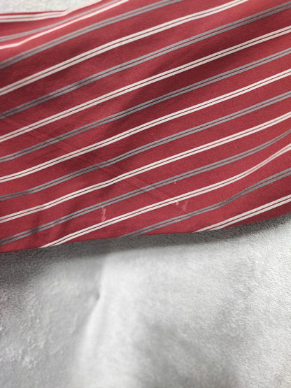 Vintage Tommy Hilfiger 2-Ply Striped Long Sleeve Shirt Multicolour Men's Size XL