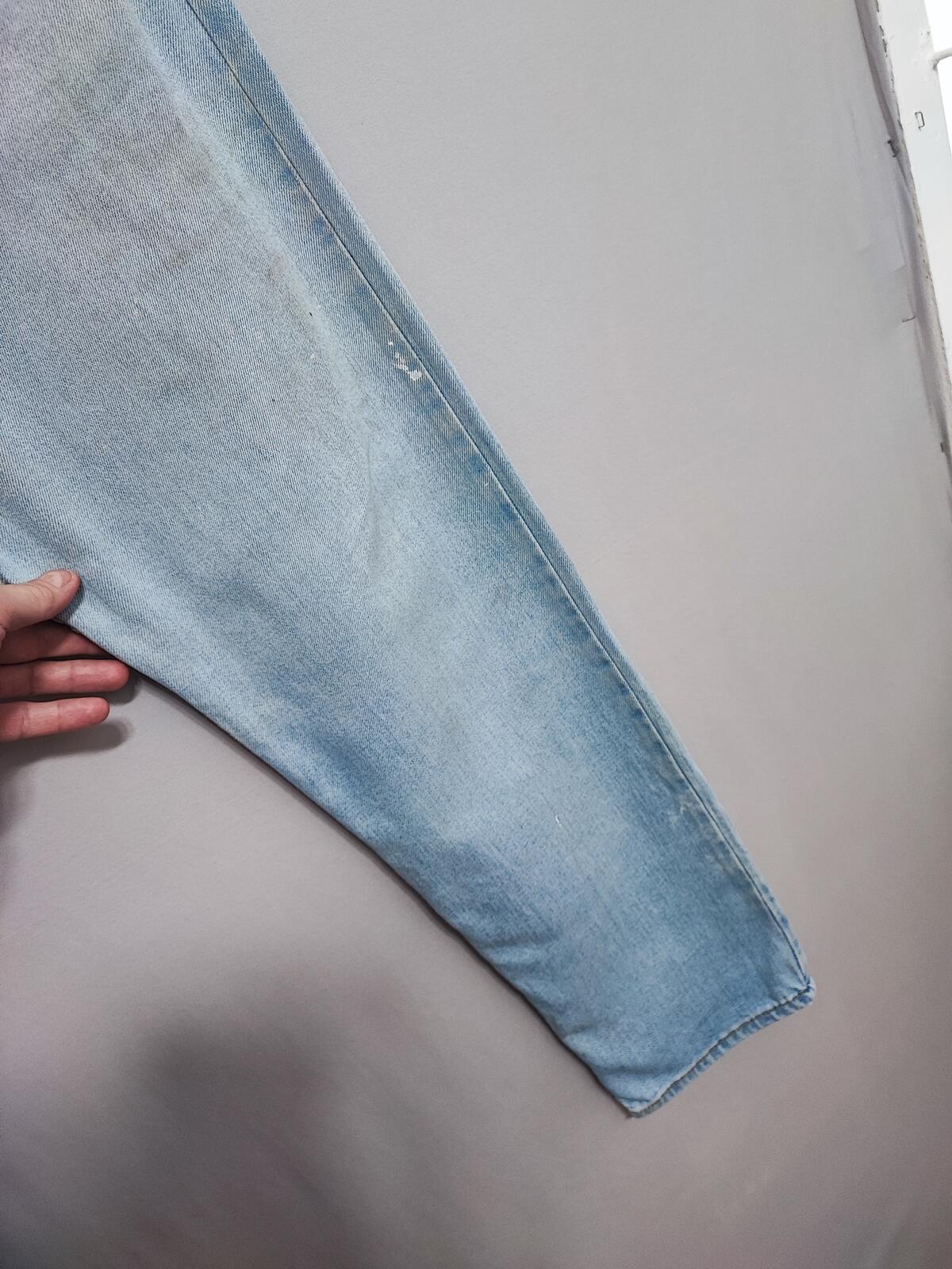 Vintage Levi's 502 Regular Taper Jeans Faded Blue Grunge Skater Men's W38 L31