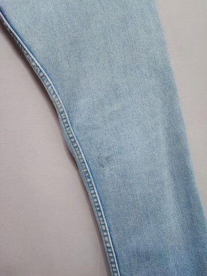 Vintage Levi's 502 Regular Taper Jeans Faded Blue Grunge Skater Men's W38 L31
