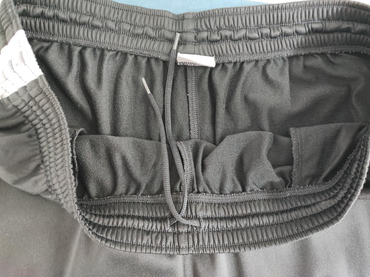 Vintage Nike Side Stripe Embroidered Swoosh Tracksuit Bottoms Joggers XL Short