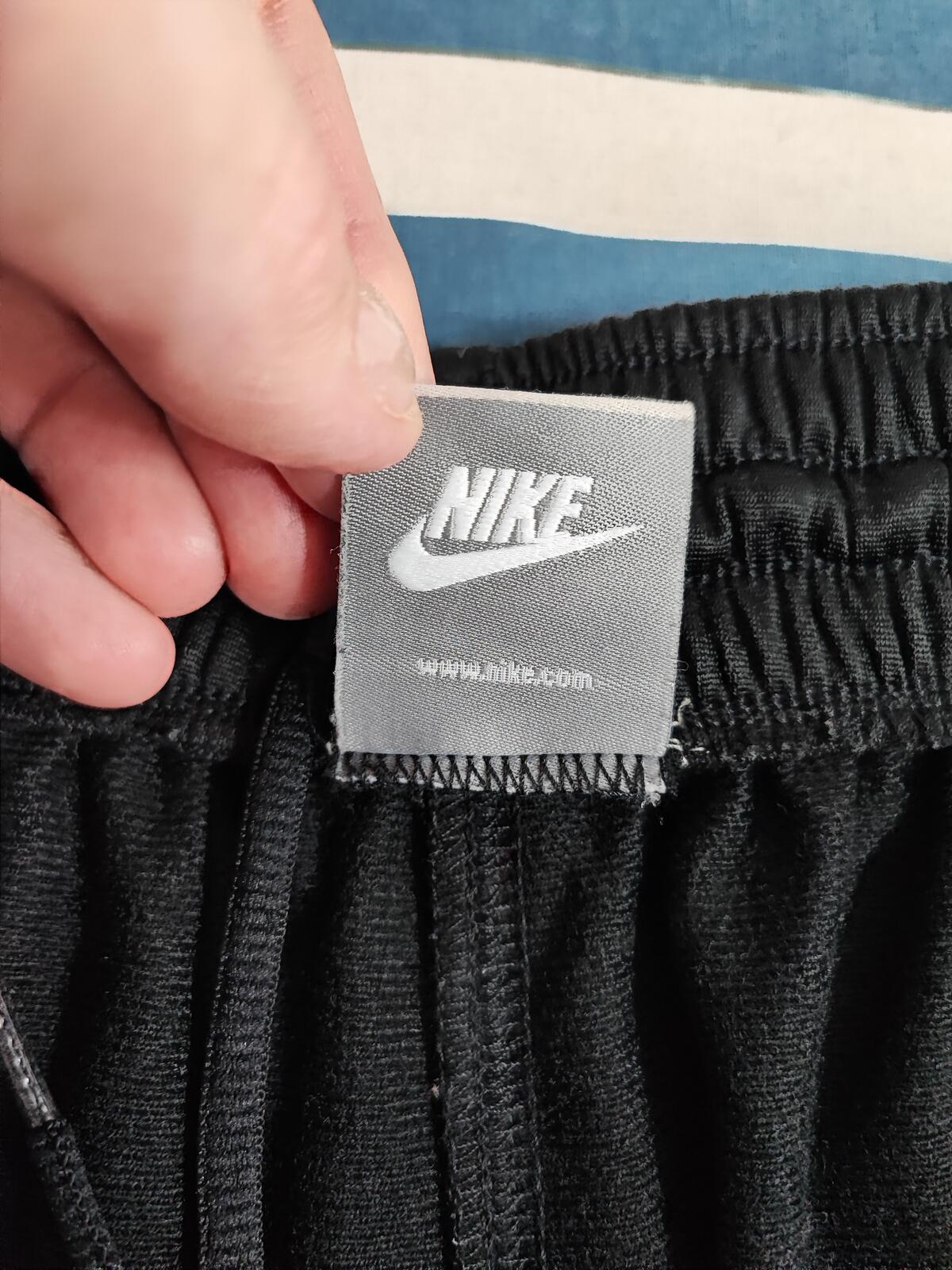 Vintage Nike Side Stripe Embroidered Swoosh Tracksuit Bottoms Joggers XL Short
