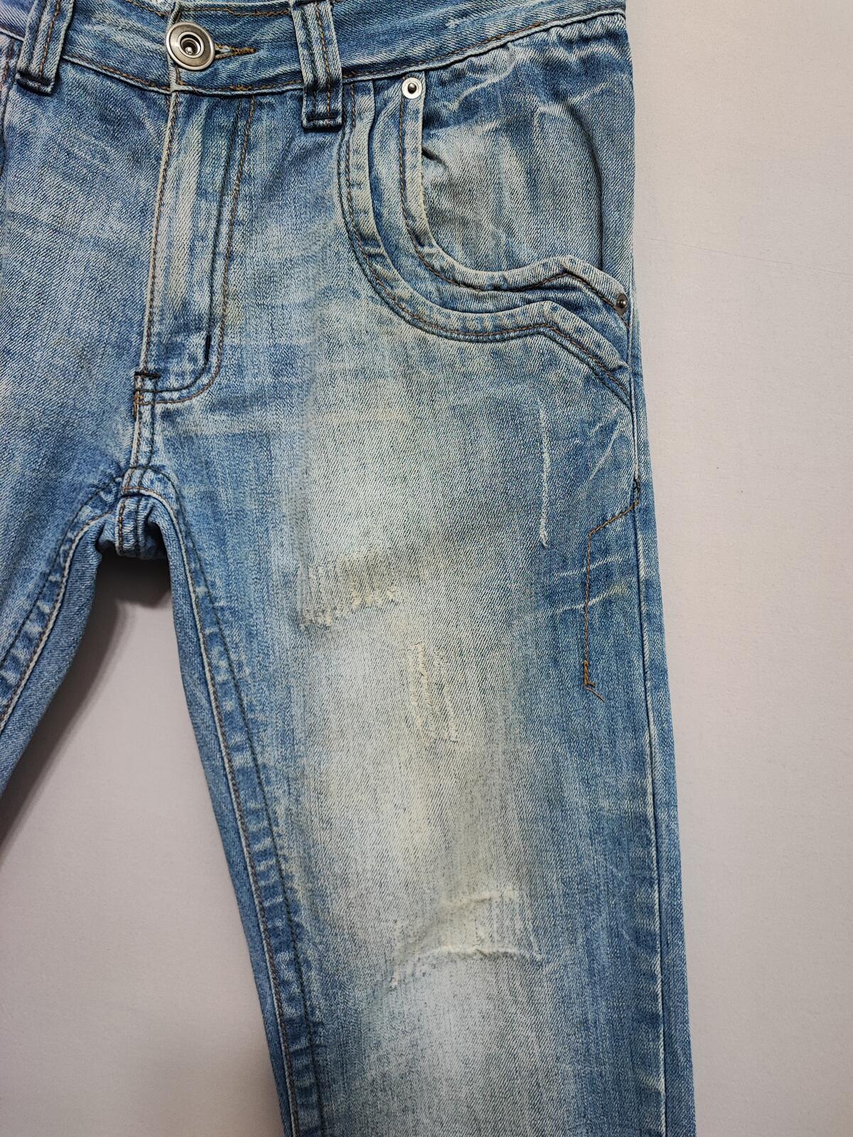 Vintage Denim & Co Faded Blue Regular Fit Jeans Y2K Grunge Skater Men's W32 L30