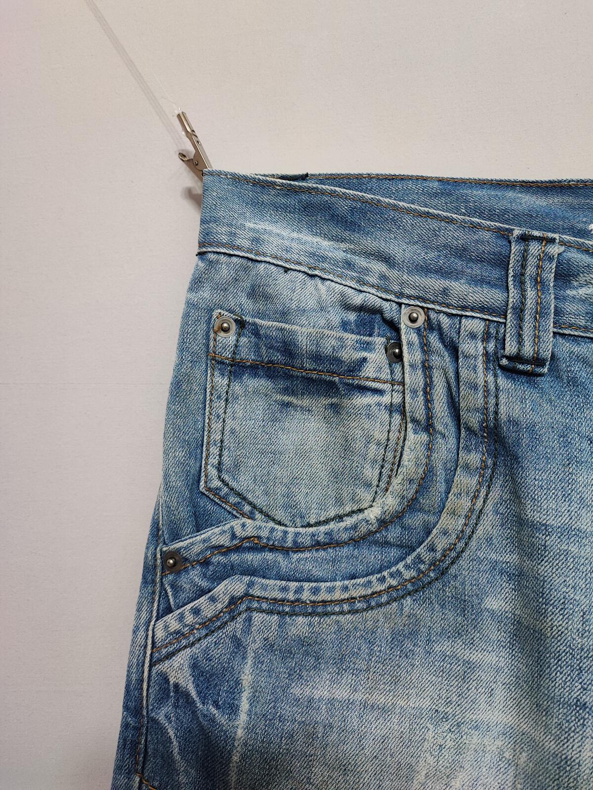 Vintage Denim & Co Faded Blue Regular Fit Jeans Y2K Grunge Skater Men's W32 L30