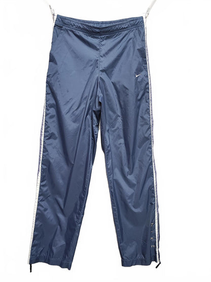 Vintage Nike Shiny Purple Tracksuit Bottoms classic Joggers Women Size 8 10