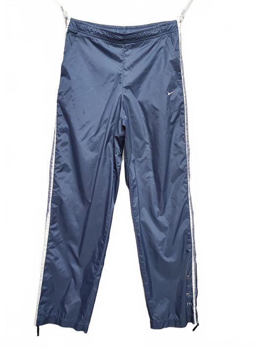 Vintage Nike Shiny Purple Tracksuit Bottoms classic Joggers Women Size 8 10