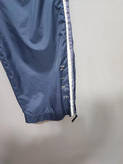 Vintage Nike Shiny Purple Tracksuit Bottoms classic Joggers Women Size 8 10