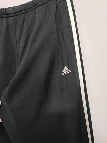 Vintage Adidas 3-Stripe Ankle Zip Tracksuit Bottoms Joggers Men Size Medium