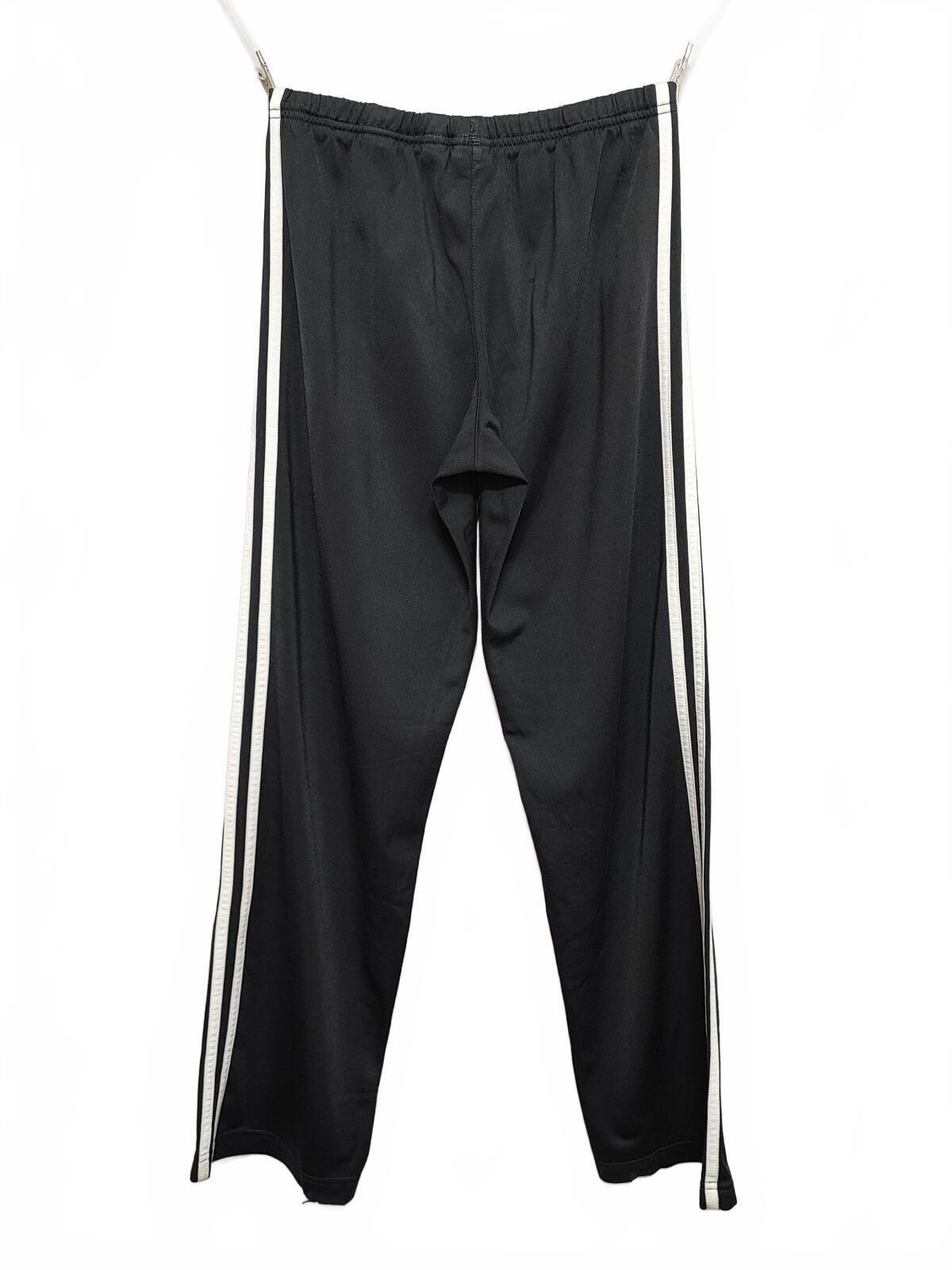 Vintage Adidas 3-Stripe Ankle Zip Tracksuit Bottoms Joggers Men Size Medium