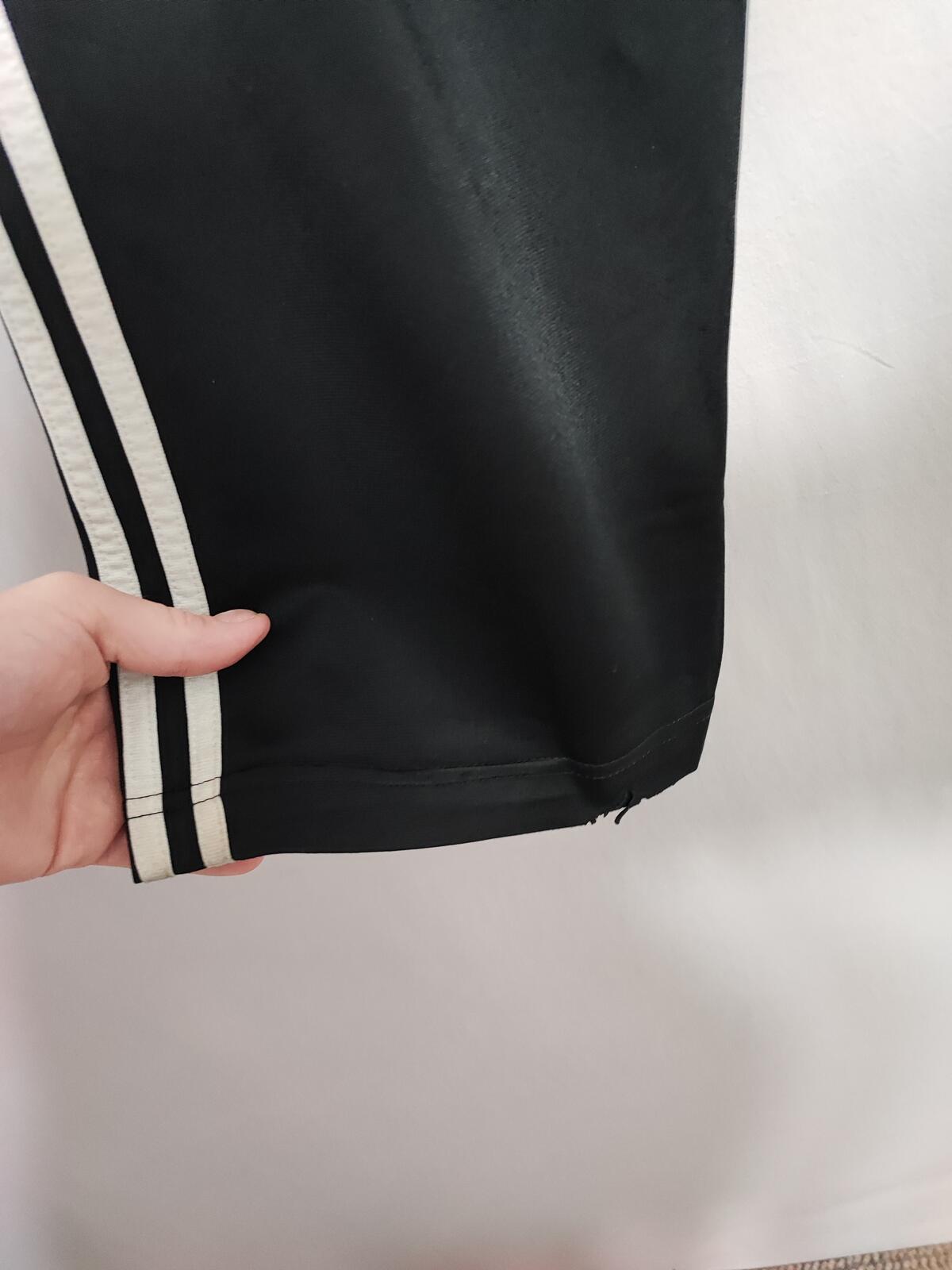 Vintage Adidas 3-Stripe Ankle Zip Tracksuit Bottoms Joggers Men Size Medium