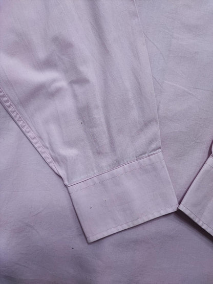 Vintage Tommy Hilfiger Plain Long Sleeve Button Down Shirt Pink Men's Size XL