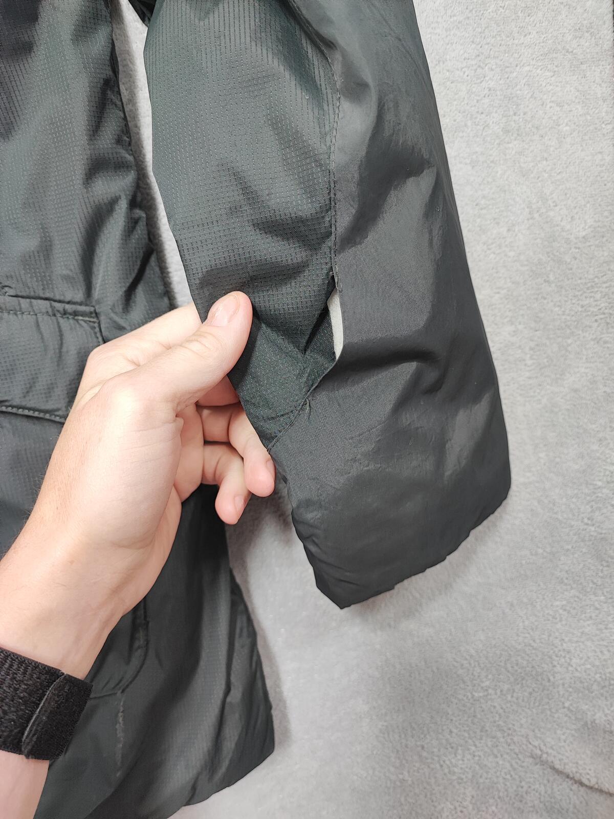 Vintage Helly Hansen Plain Grey Faux Fur Trim Hooded Parka Jacket Men Size XXL