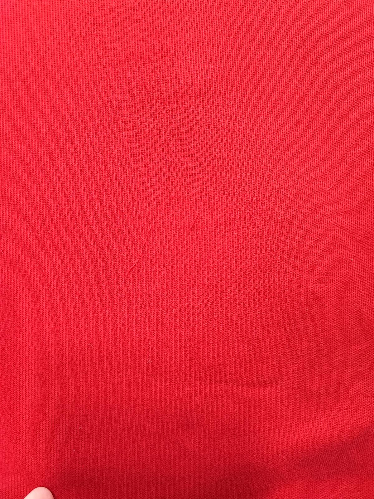 Vintage Chaps Plain Red Long Sleeve Easy Care Preppy Shirt Men Size XXL