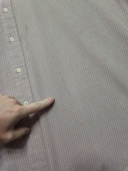 Vintage Ralph Lauren Checked Long Sleeve Blaire Oversized Shirt Red Men Size 3XL