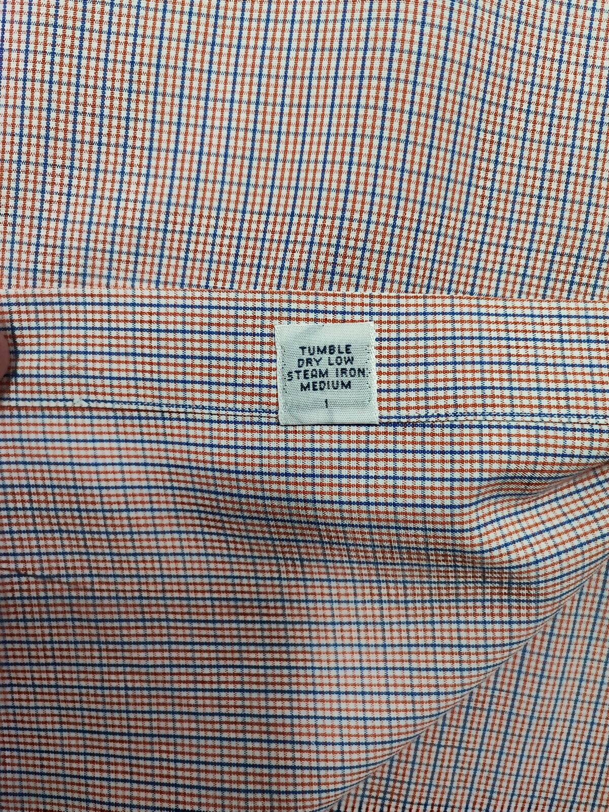 Vintage Ralph Lauren Checked Long Sleeve Blaire Oversized Shirt Red Men Size 3XL