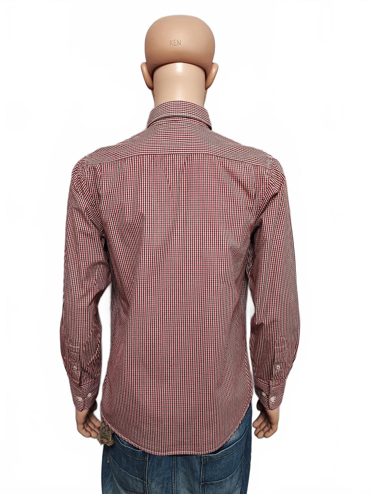 Vintage Old Navy Checked Long Sleeve Plaid Grunge Casual Shirt Red Men's Large