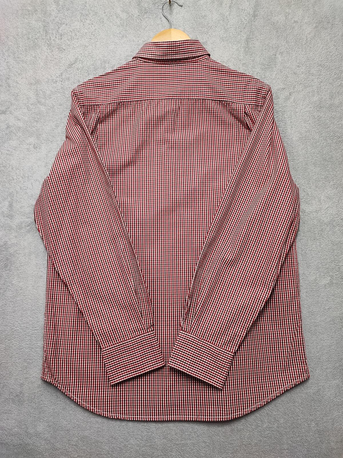 Vintage Old Navy Checked Long Sleeve Plaid Grunge Casual Shirt Red Men's Large