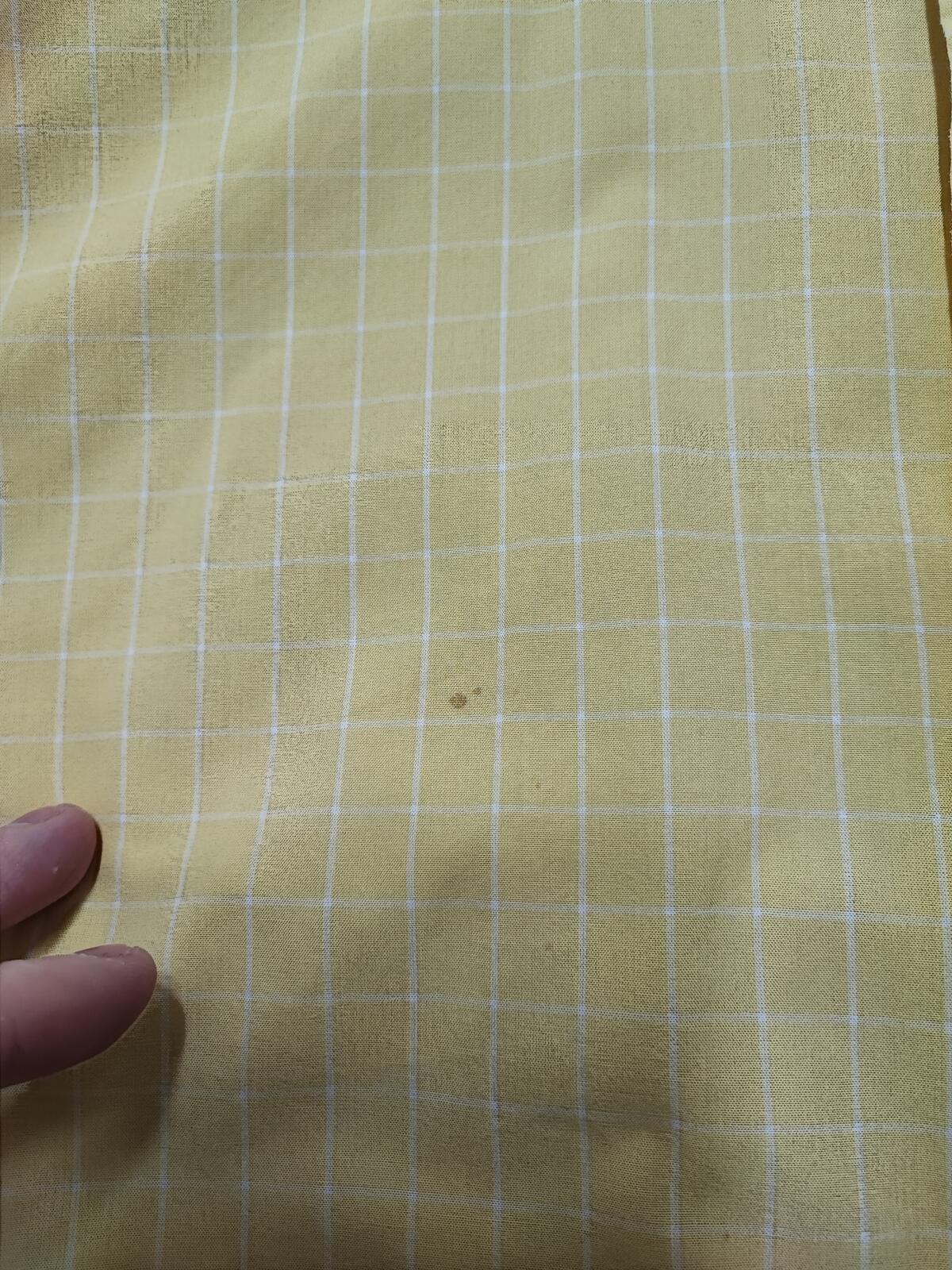 Vintage Tommy Hilfiger Checked Long Sleeve Shirt Yellow Men Size XXL Big & Tall