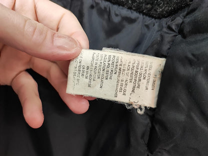 Vintage Columbia Plain Faded Black Radial Sleeve Technical Shell Jacket Men Large