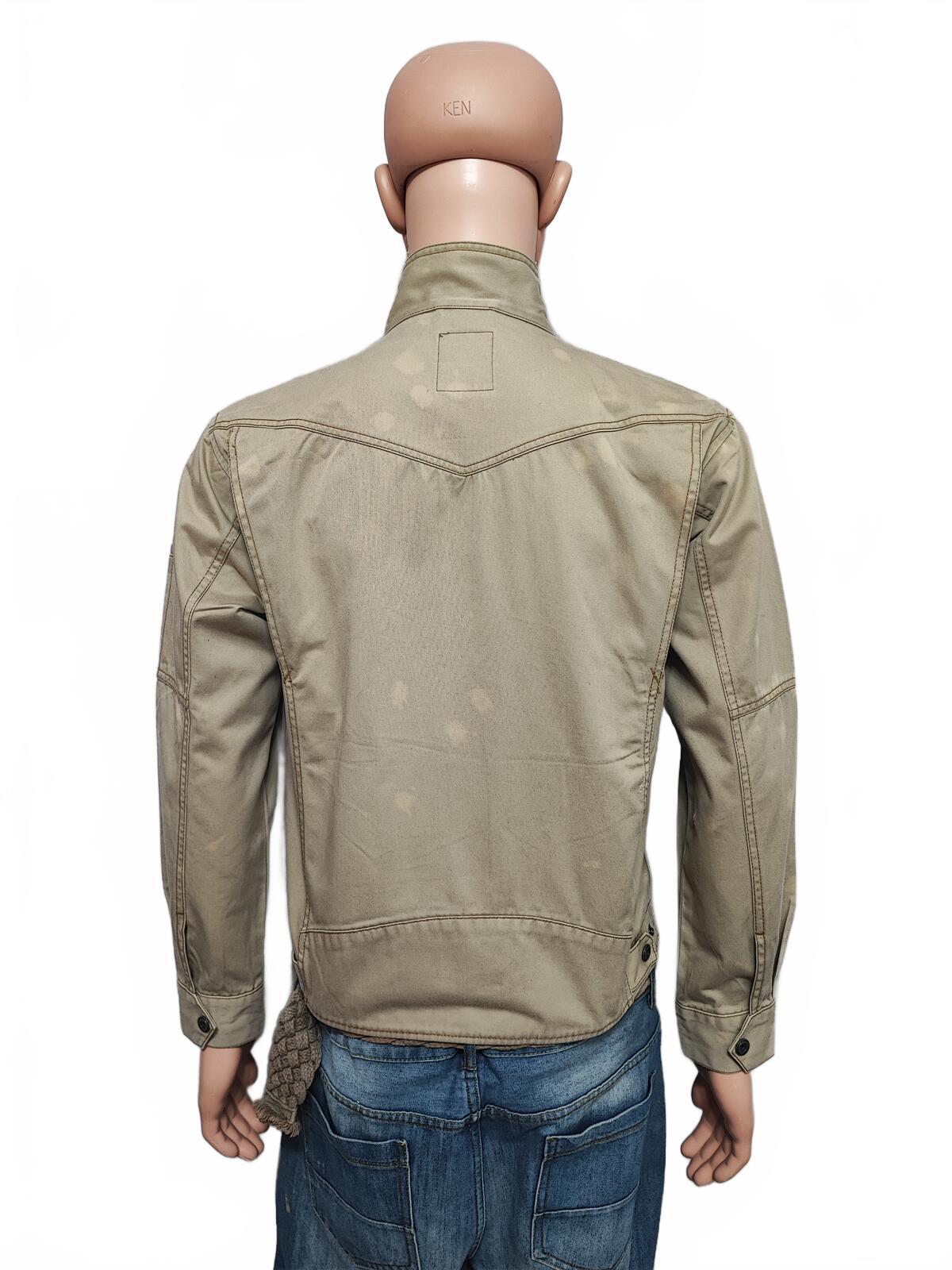 Vintage Dickies Tan Brown Canvas Quilted Eisenhower Workwear Jacket Men Medium