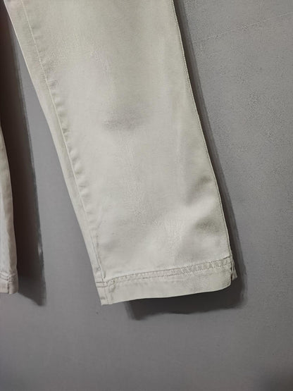 Vintage Lauren Ralph Lauren Beige Chino Trousers Petite Old Money Tailored W26